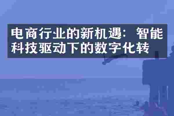 电商行业的新机遇:智能科技驱动下的数字化转型
