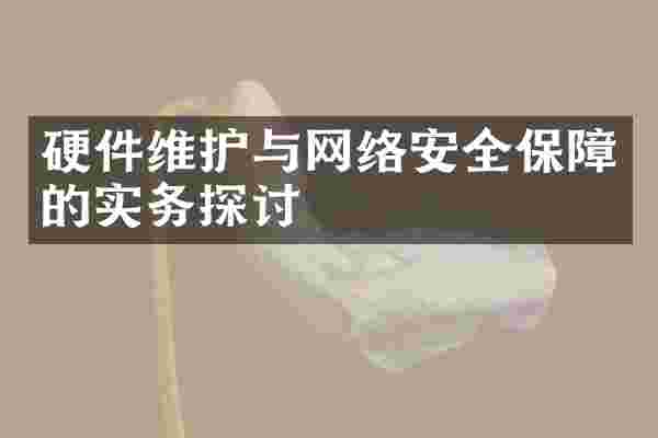 硬件维护与网络安全保障的实务探讨